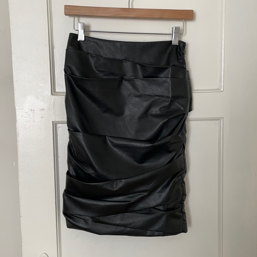 Brochu Walker Gina Ruched Pencil Skirt NWT